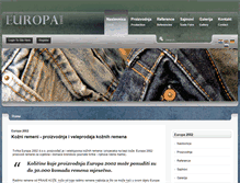 Tablet Screenshot of europa2002.hr